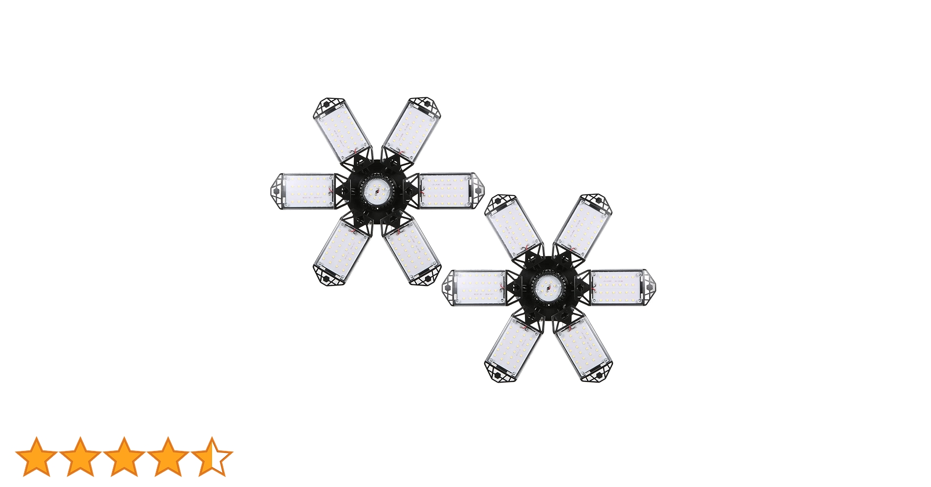 【M2006-78-53】ガレージシーリングライト　2個セット 7灯 LED Amazon | [2個セット] LED、ガレージシーリングライト 7灯式 省エネ